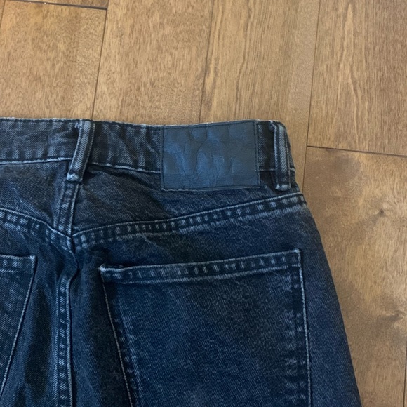 Zara mom fit dark wash jeans - Picture 3 of 4